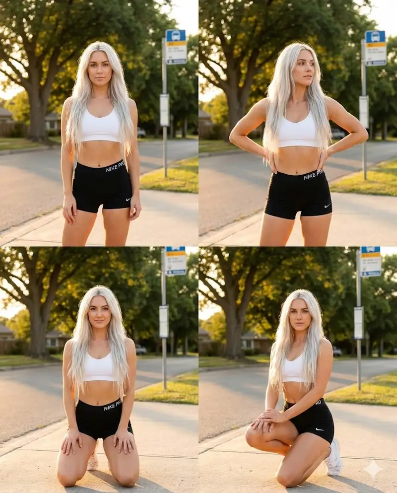 Preview of Dua Lipa Style Photo Set Generation Prompt