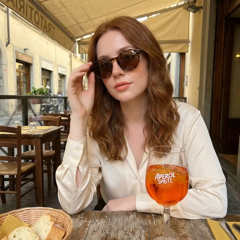 Preview of Golden Hour Portrait at Italian Trattoria