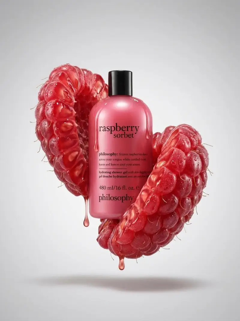 Preview of Raspberry Shell Product Photography