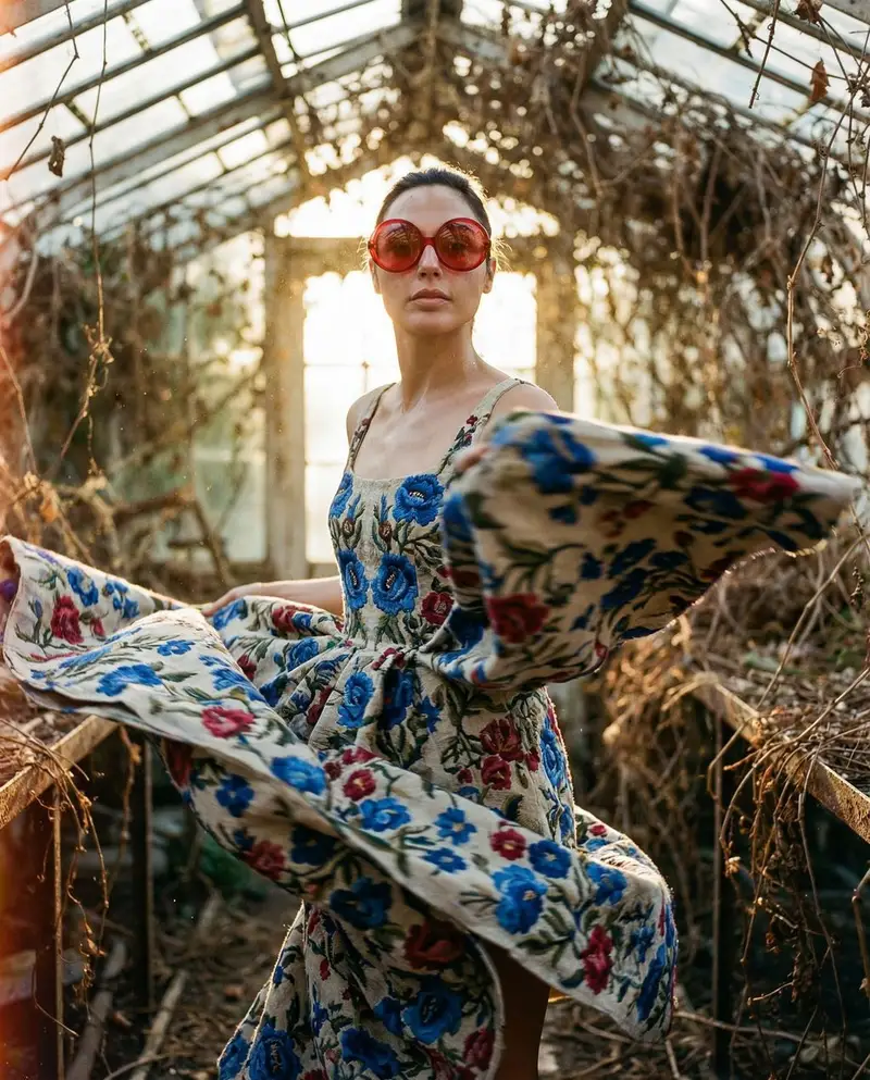 پیش‌نمایش برخورد مد گل‌دار جنبشی