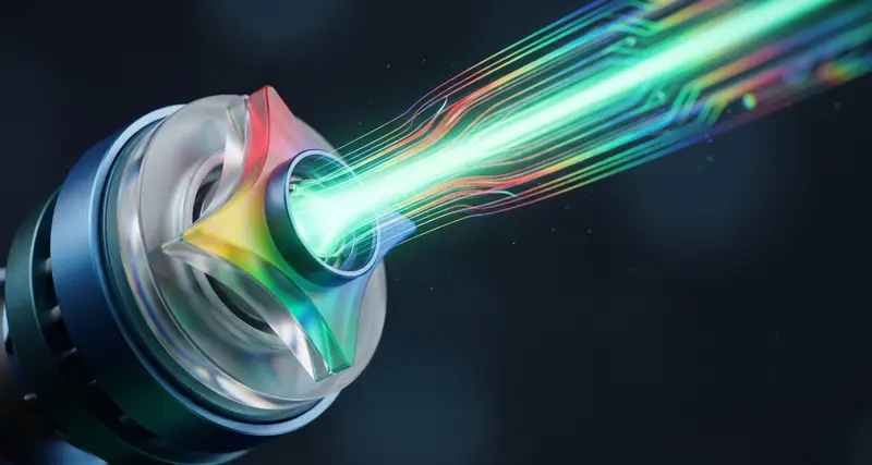 Preview of Futuristic Glass Turbine Engine