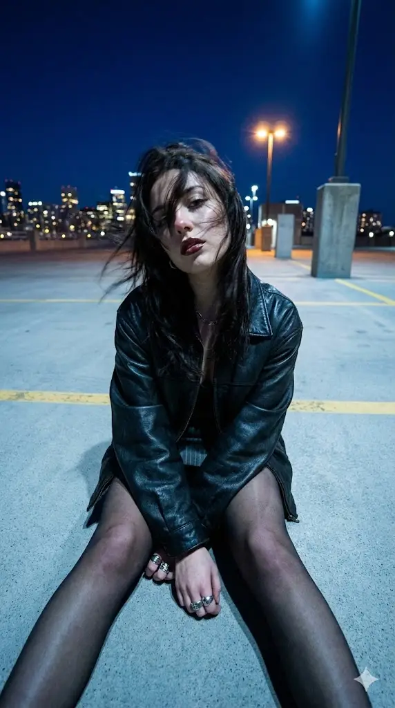 Preview of Structured Prompt for Urban Melancholia Portrait