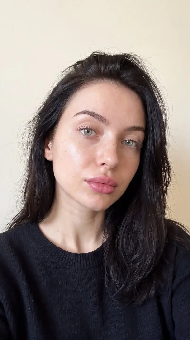 Preview of Realistic Slavic Woman Studio Portrait