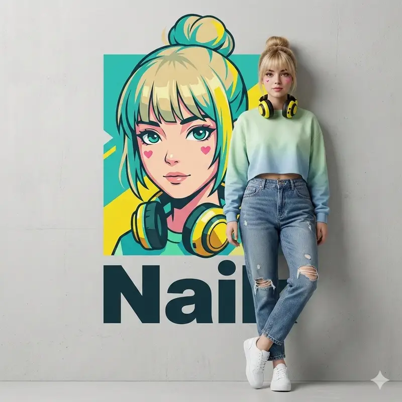 Preview of Hyper-realistic Photography and Vector Illustration Blend Prompt