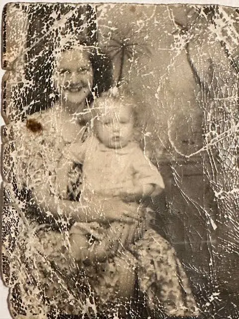 Preview of Vintage Photo Restoration to Professional Portrait