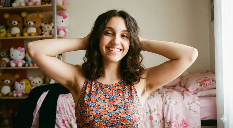 Preview of Photorealistic Portrait Promoting Body Positivity