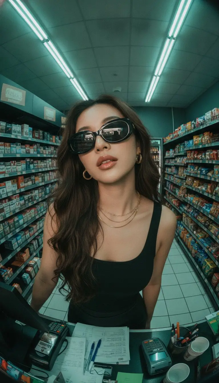 Preview of Fisheye Convenience Store Portrait