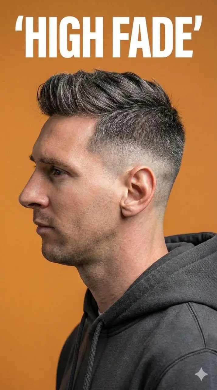 Preview of Ultra-Realistic Studio Portrait for Men's Hairstyles