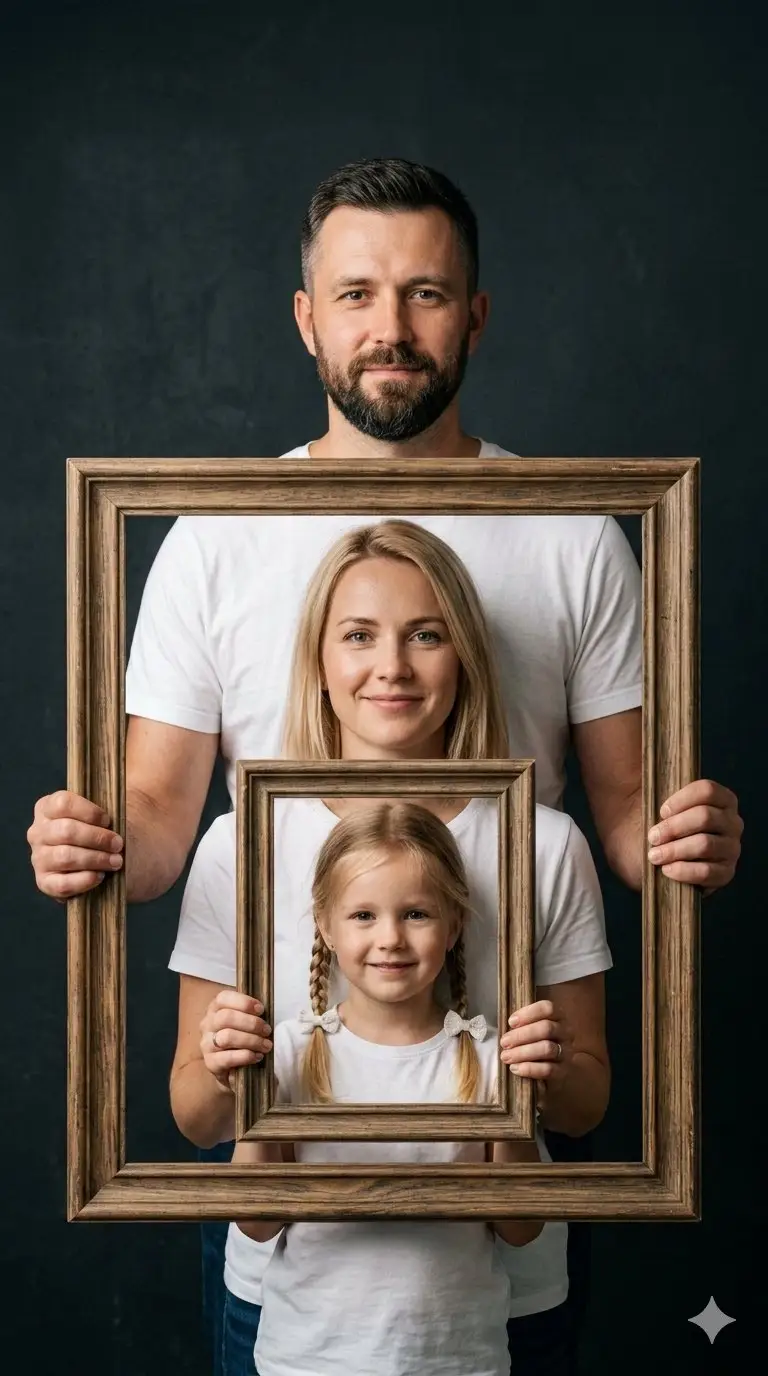 Preview of Creative Family Studio Photograph Prompt