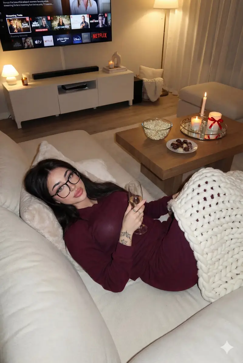 پیش‌نمایش Detailed Lifestyle Photography Prompt for Cozy Evening Scene