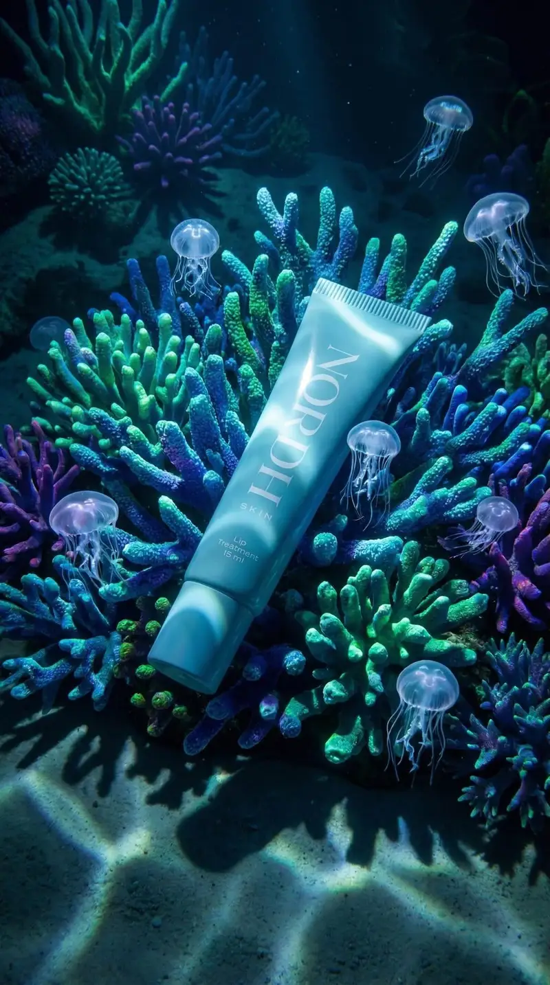 پیش‌نمایش Underwater Luxury Skincare Product Ad