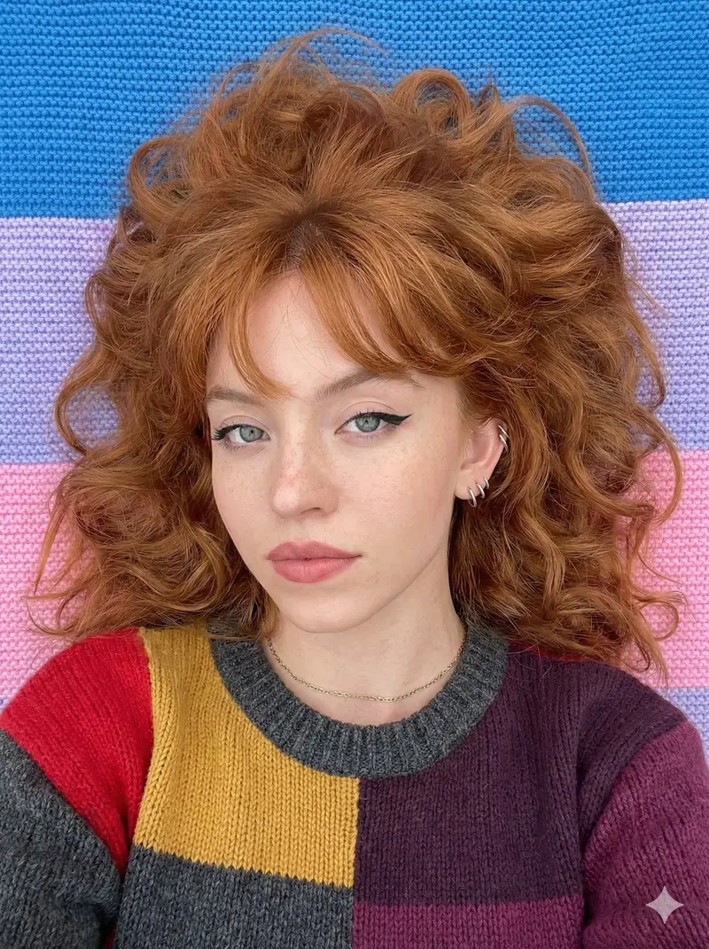 پیش‌نمایش Top-Down Cozy Patchwork Portrait