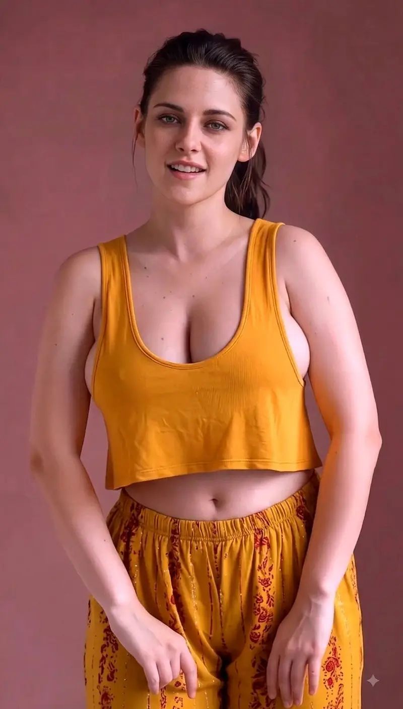 Preview of Woman in Yellow Floral Trousers