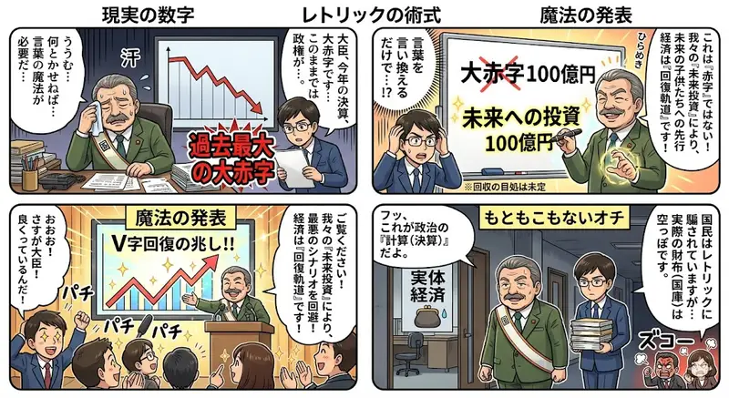 Preview of Four-Panel Manga: The Magic of Numbers