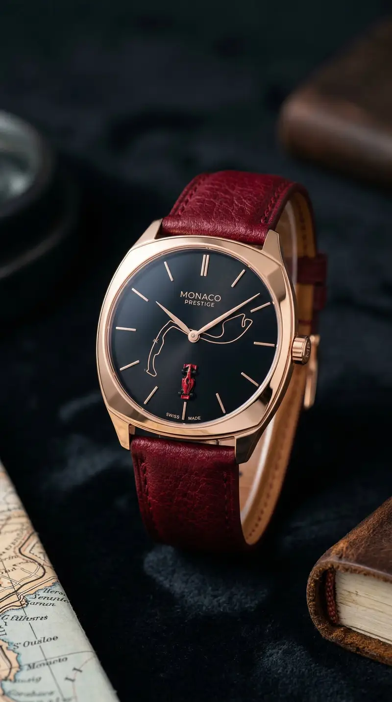 Preview of Minimalist Luxury Watch Editorial Prompt for Nano Banana 2
