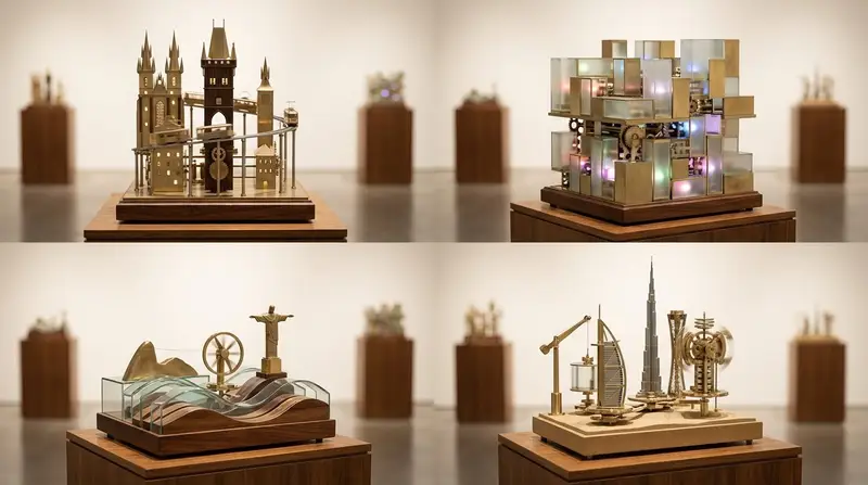 پیش‌نمایش Cities as Kinetic Sculptures Grid
